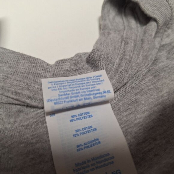 God Gives Handle Bad Ass Tee Shirt Gray Mens XL Port Religious Strong Christian - Picture 4 of 8